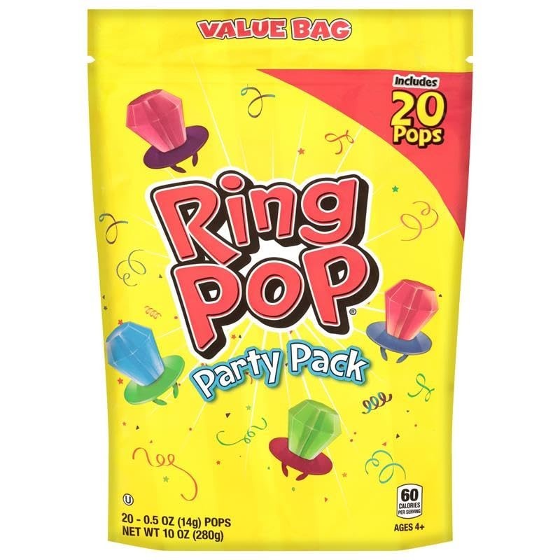 Colorful 20 Count Lollipop Party Pack