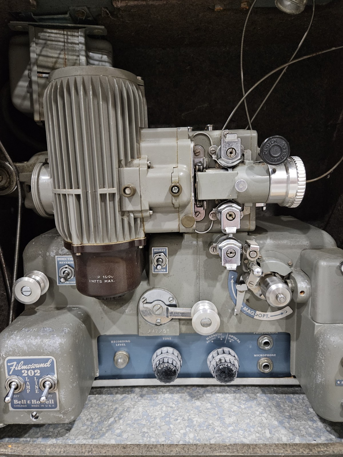 Bell & Howell Filmosound 202 Projector