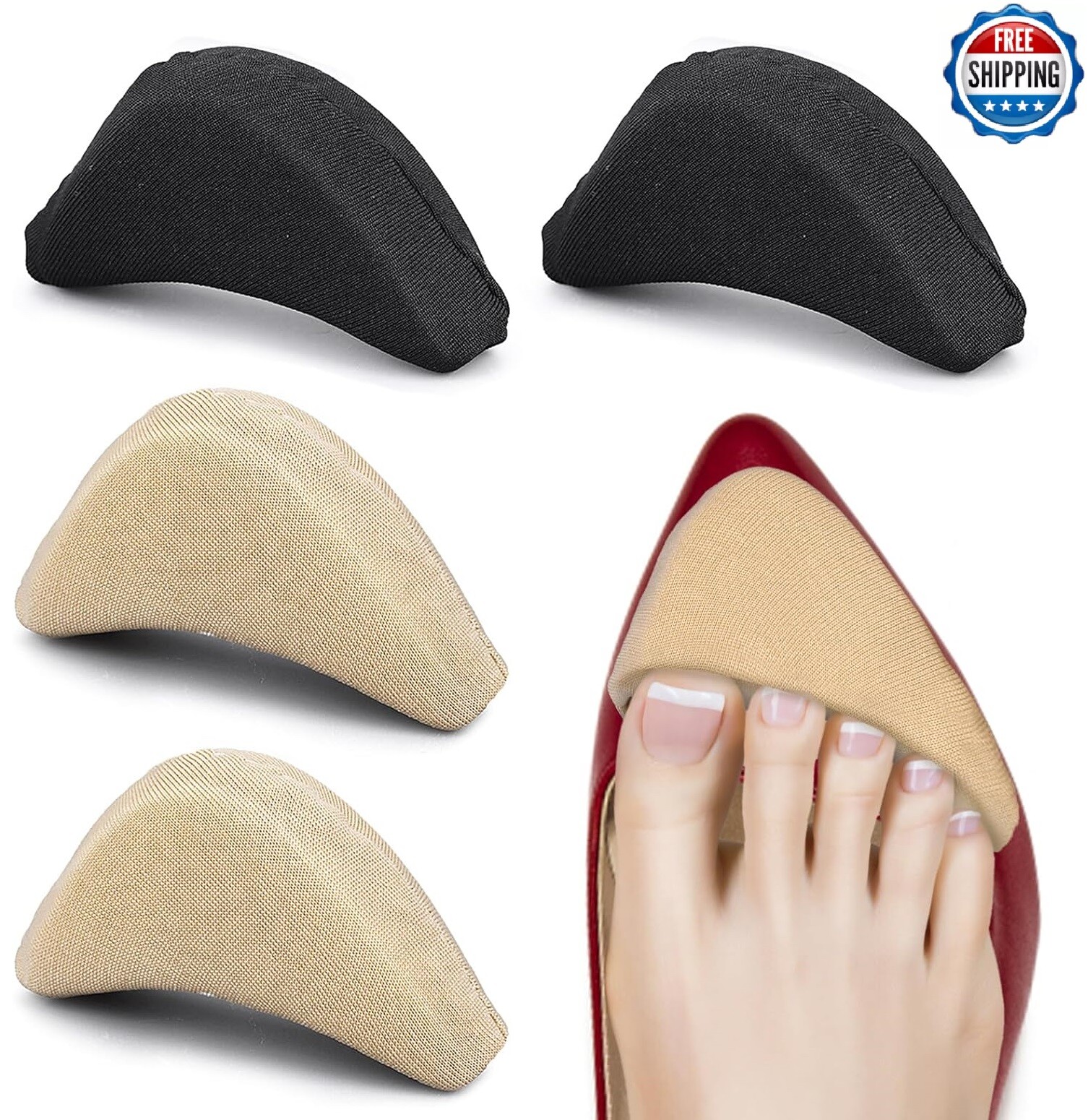 Foam Toe Filler to Make Shoes Fit Tighter Foam Toe Filler Inserts for Women Men