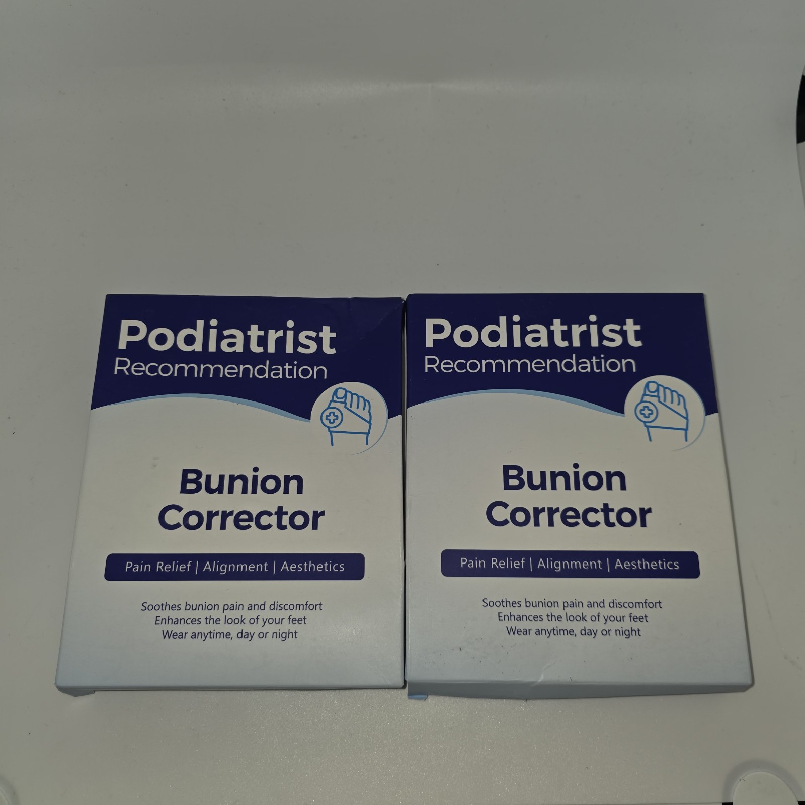 Lot Of 2 Toe Separators - Podiatrist Recommended, Toe Spacers for Men and Women