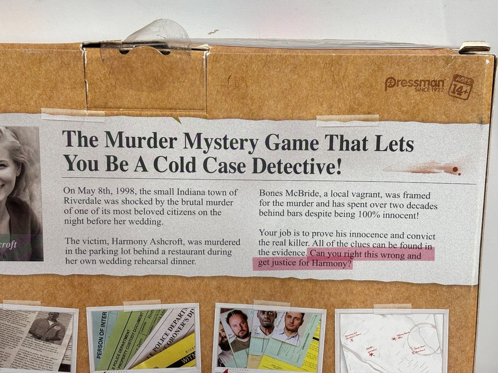 Unsolved Case Files Game - Harmony Ashcroft
