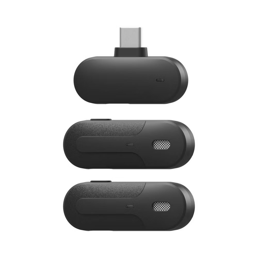 NORTH Wireless Microphone Audio Mic with Charger Dual USB-C