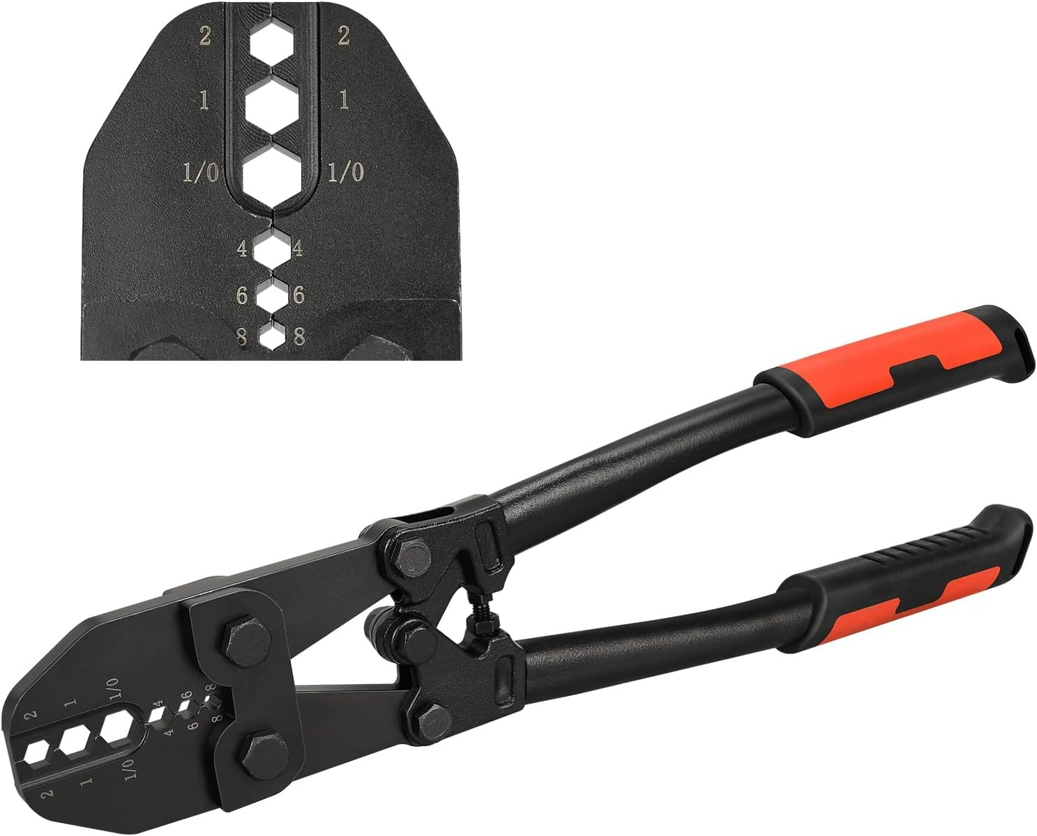 Lug Crimping Tool for AWG 8,6,4,2,1,1/0