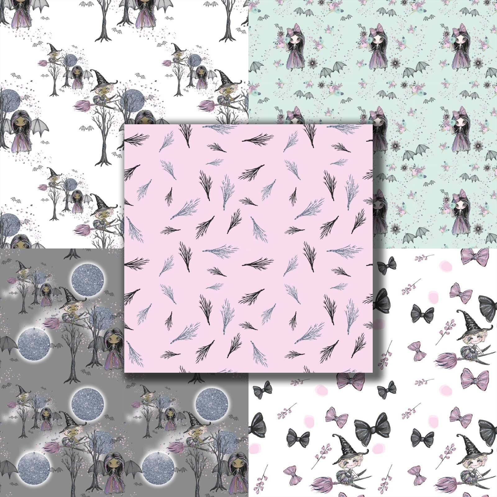 SPOOKY CUTE GIRLS - Paper Pack