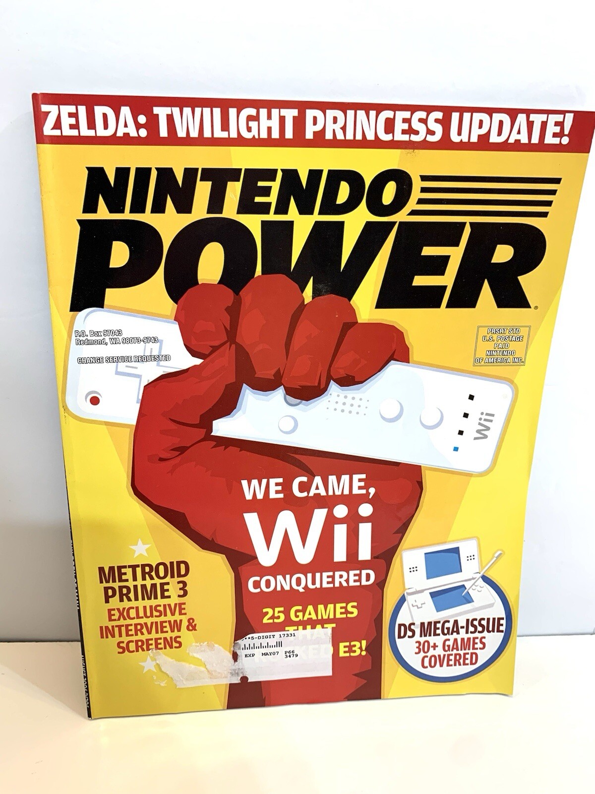 Nintendo Power Magazine # 206 August 2006 Wii Top 25, Mana Poster
