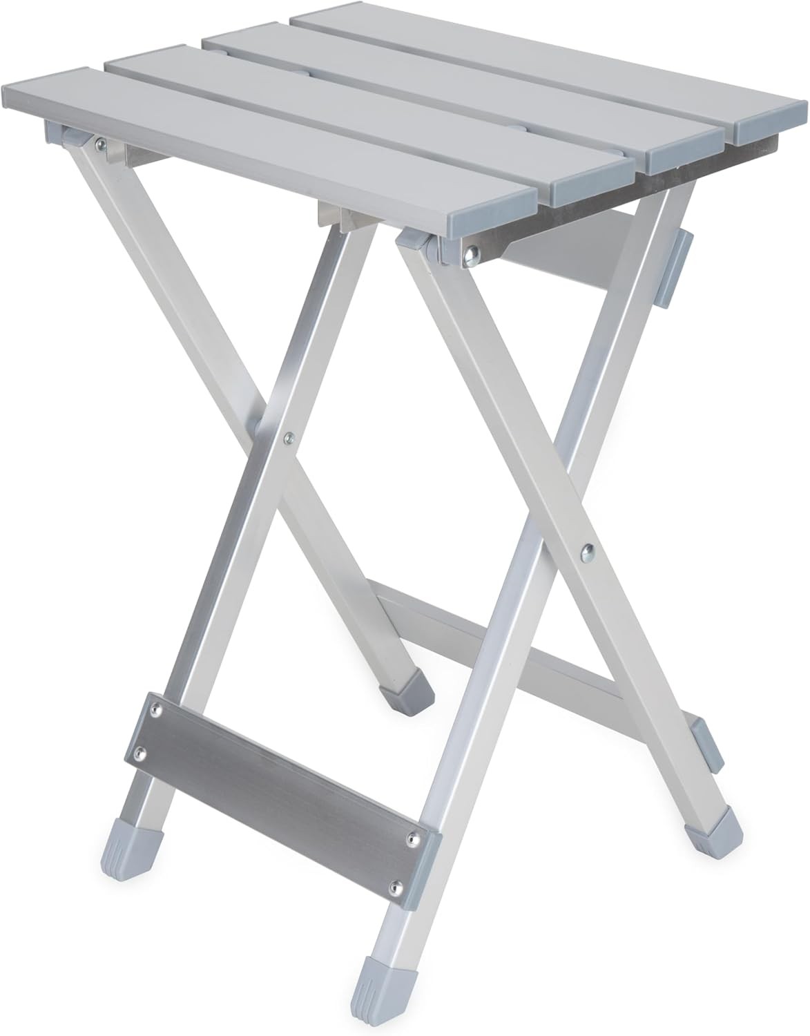 Lightweight Aluminum Folding Camping Side Table - Portable & Compact