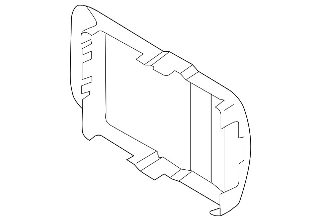 Genuine Audi Blind Spot Detection System Warning Sensor Bracket 4N0-907-694-A