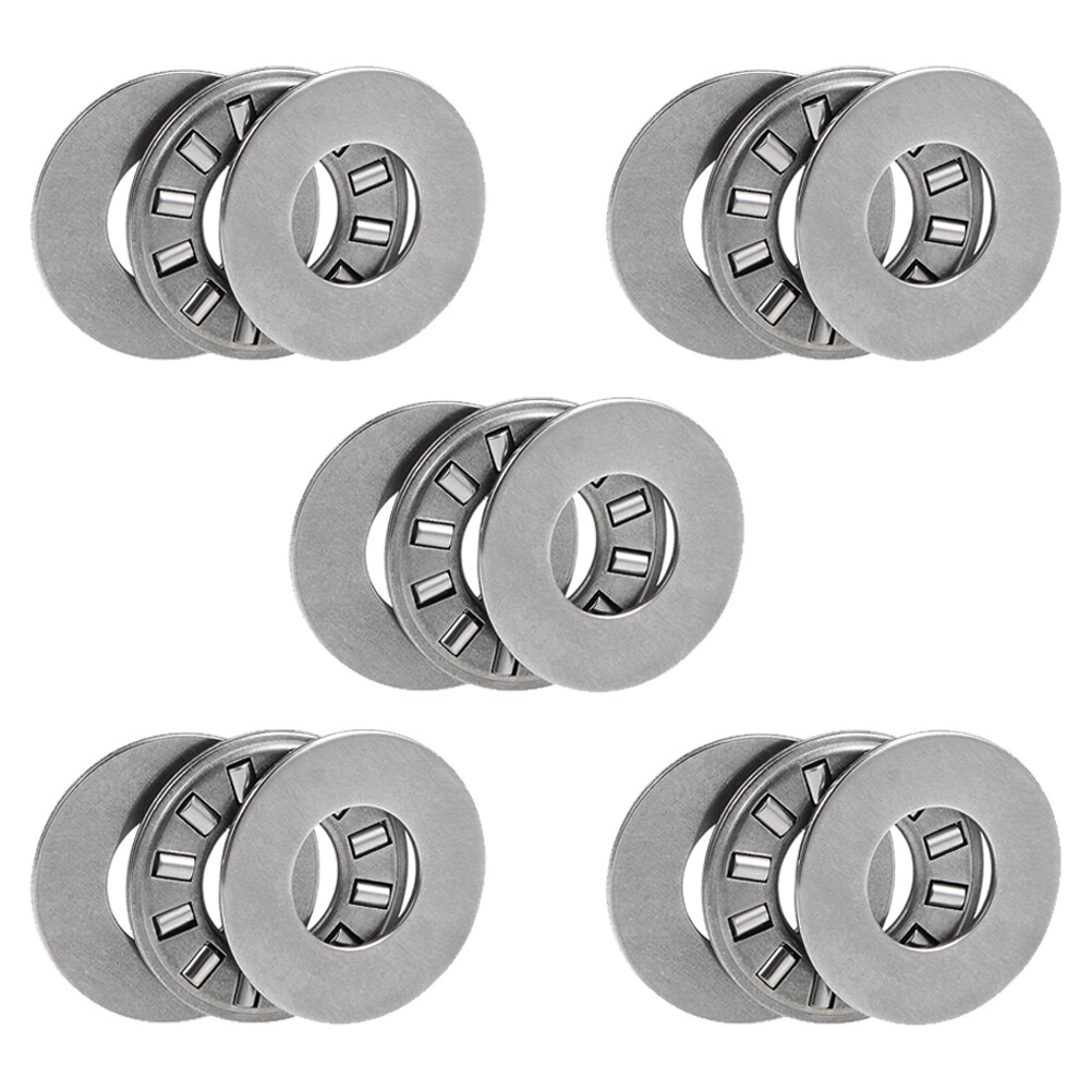 5Sets NTA613 Thrust Needle Roller Bearings 3/8 x 13/16 x 5/64-inch with Washer