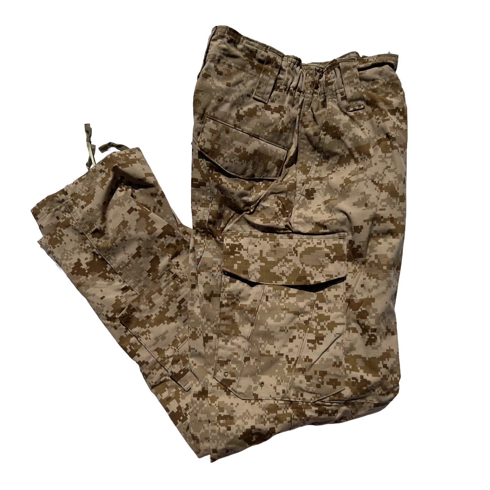NEW US NAVY NWU Type II AOR1 desert Pants size MR Medium Regular