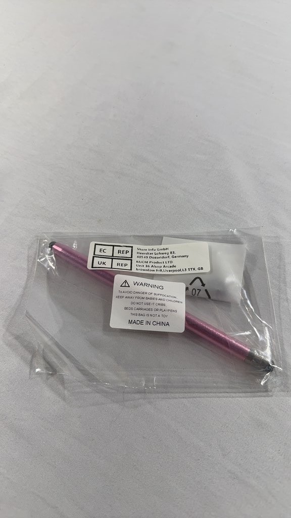Pink Stylus Pen for Touchscreen Devices