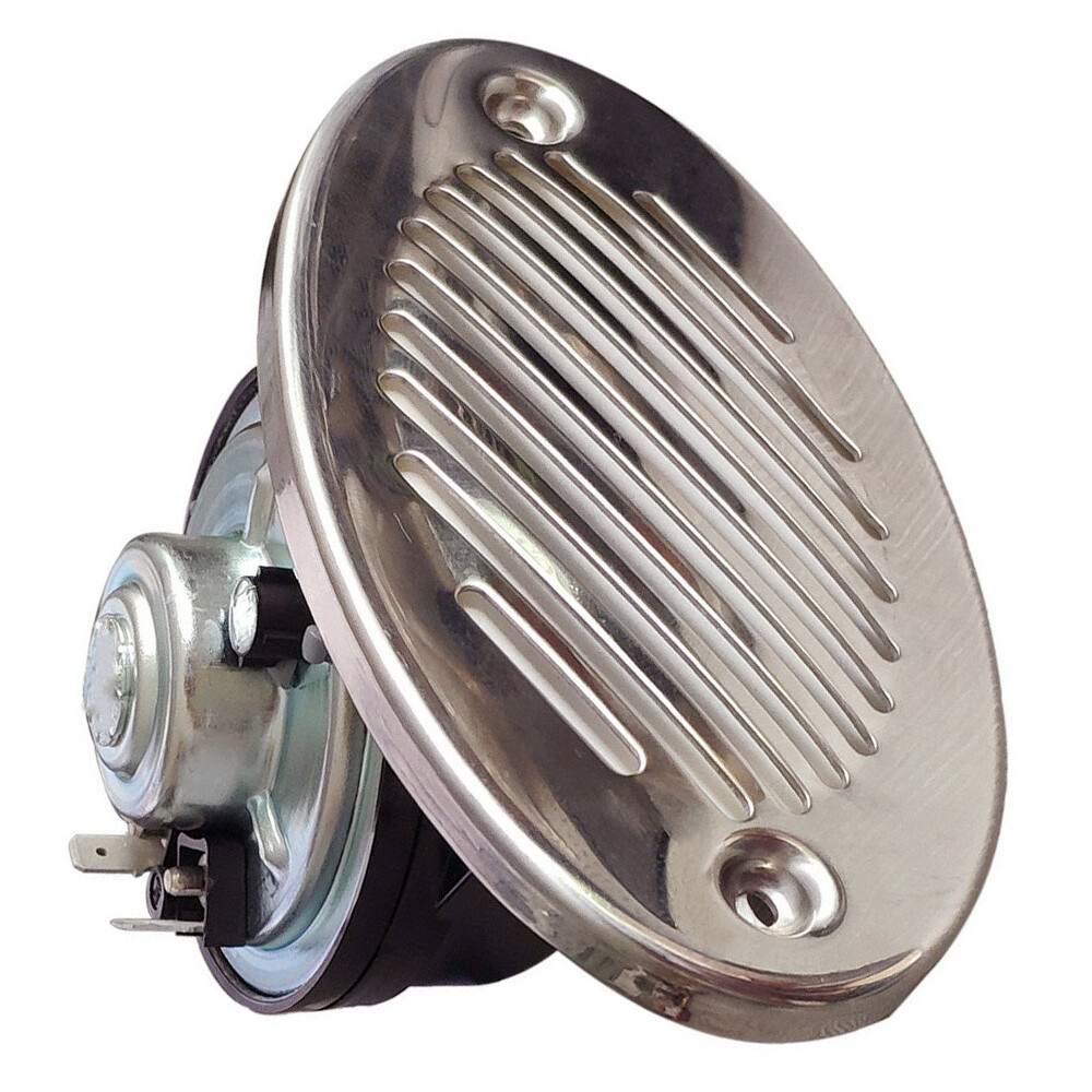 12V 316 Stainless Steel  Hidden Flush Mount Marine Boat Horn 5190512