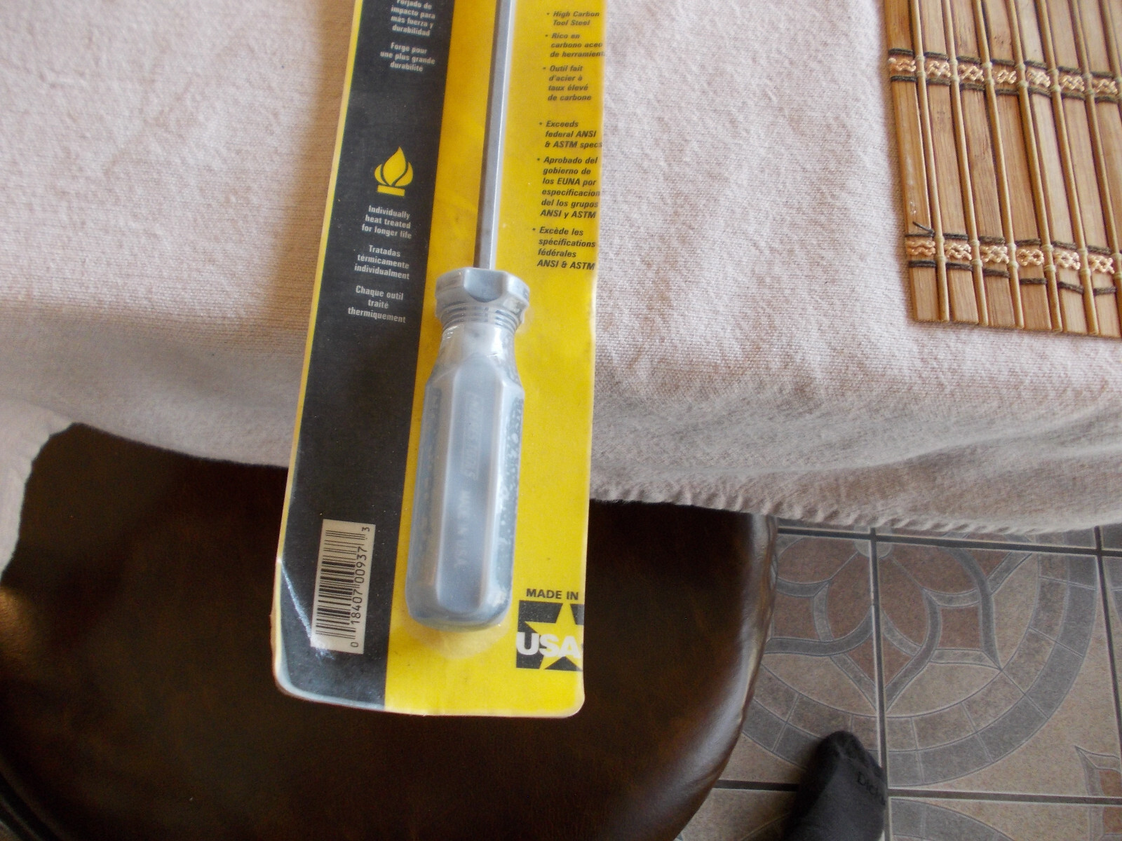 Screwdriver extra long EnderesTools USA mechanics Tool NOS