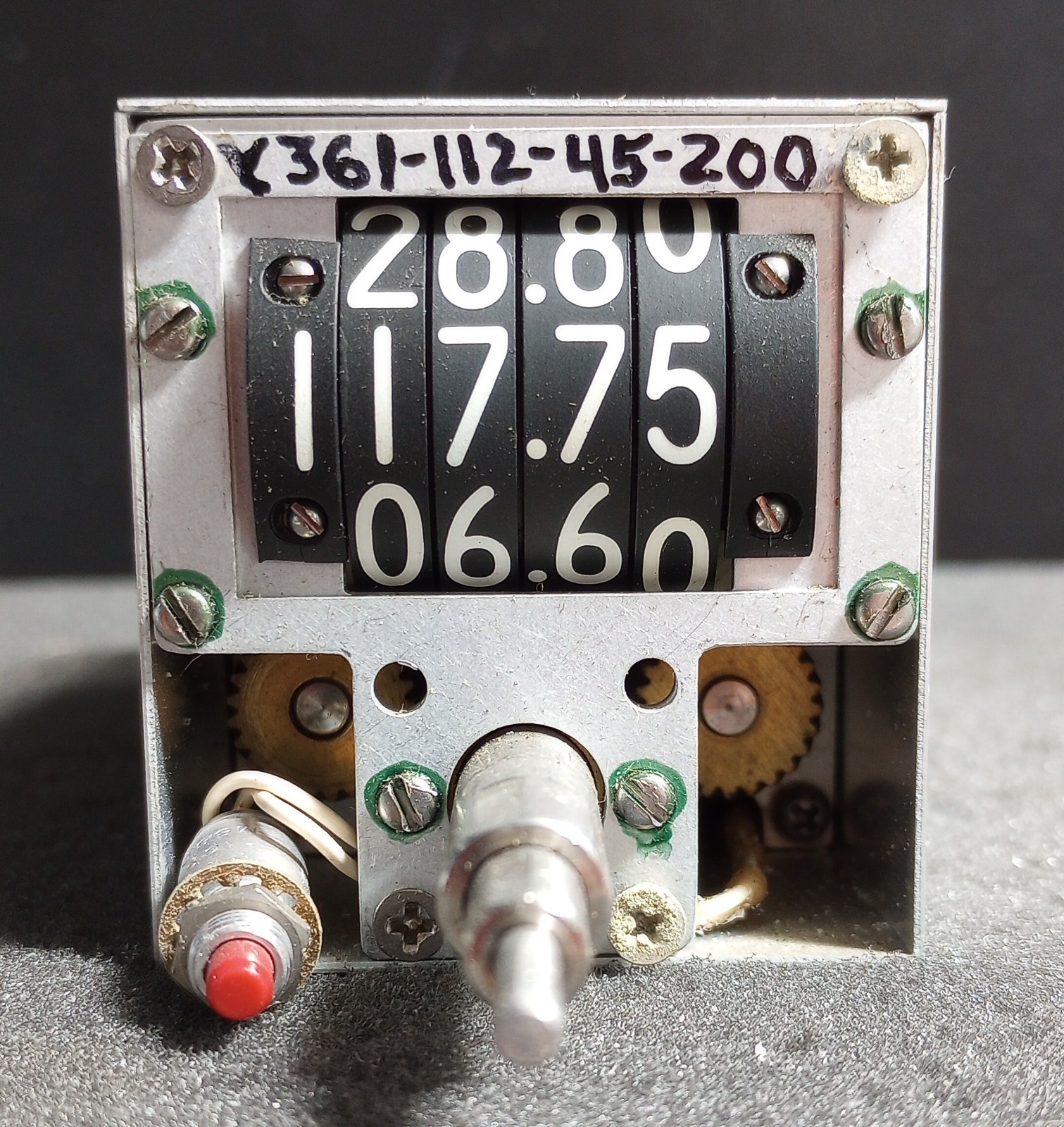 361-112-45-200 - Gables Engineering Control Head - As Removed