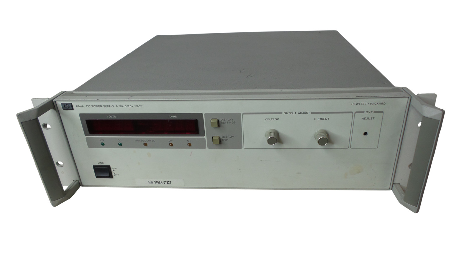 HP 6011A DC Power Supply 0-20V/0-120A, 1000W - Free Shipping