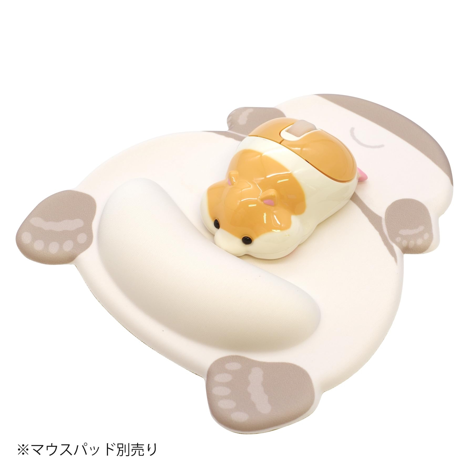 Sun-Star Stationery Butt Mouse [Golden] Wireless Hamster