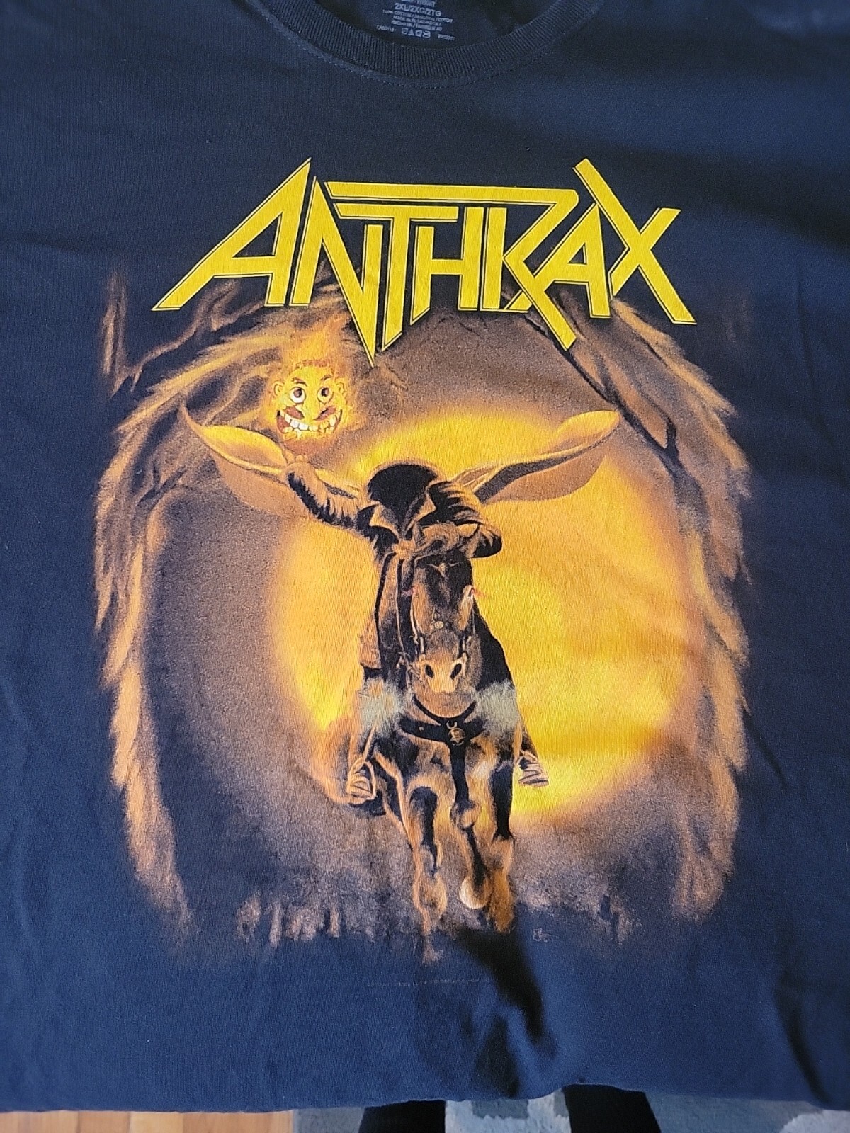 Anthrax Vintage T-Shirt Size 2x 2012