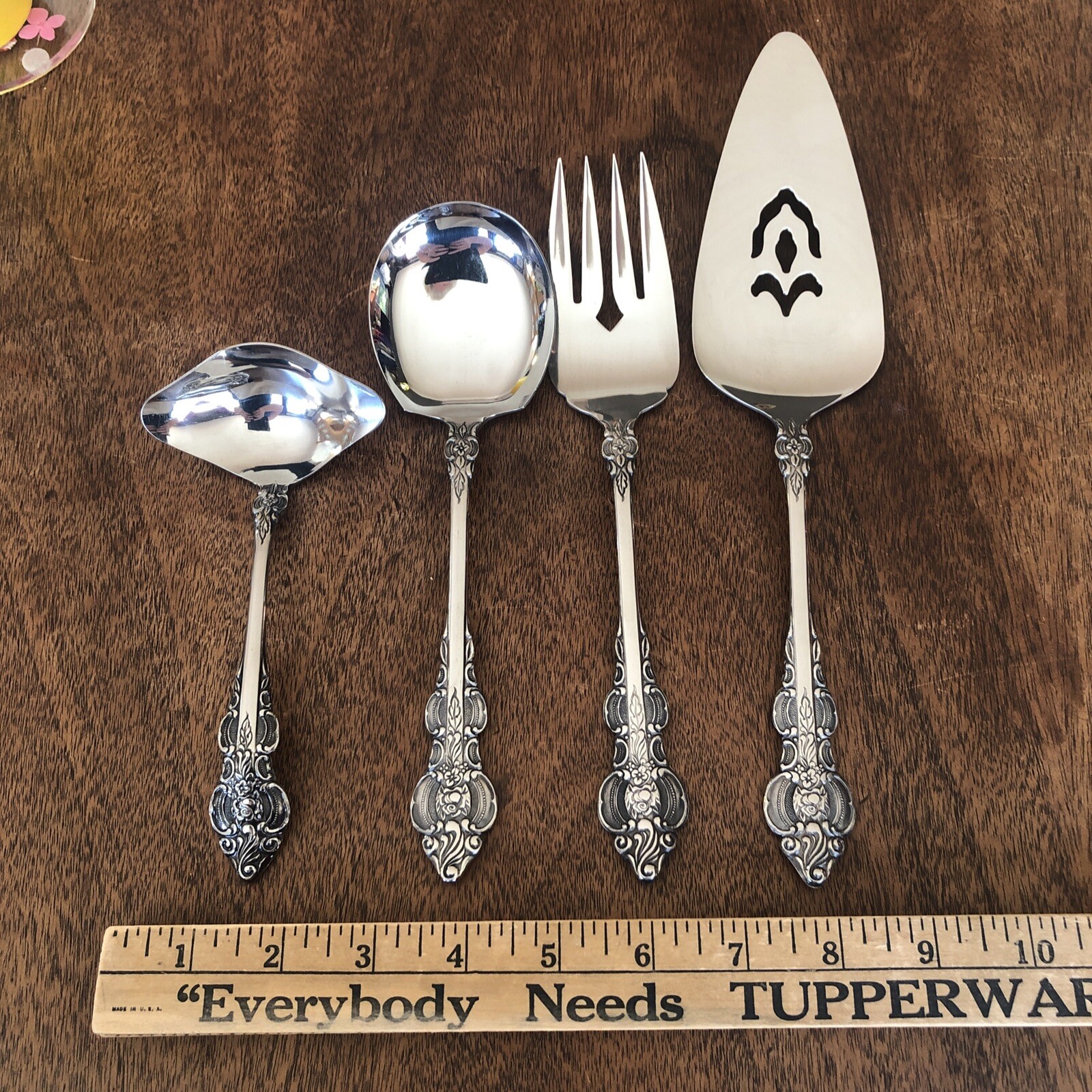 Lot 4 Pc. Oxford Hall SUTHERLAND Japan Stainless Flatware Serving Set