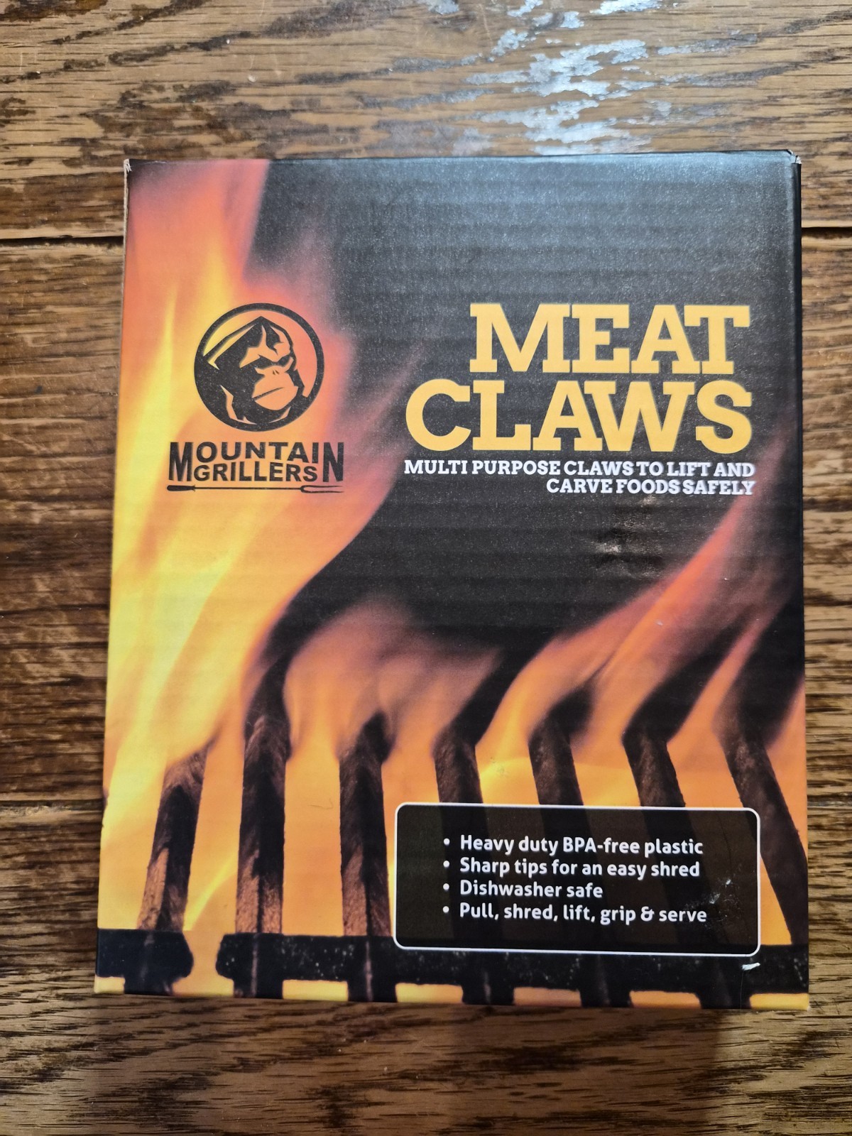 Mountain Grillers Multi Purpose Meat Claws Heavy Duty Cookout Grilling