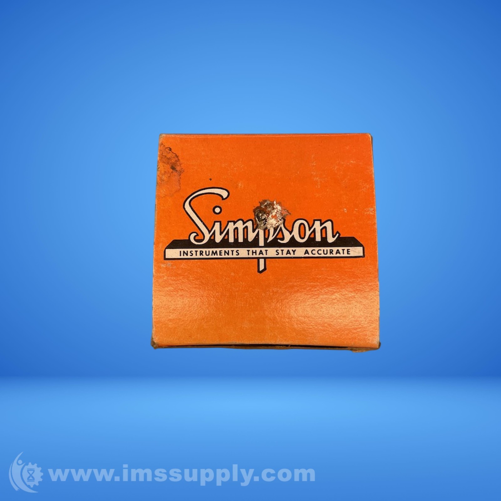 Simpson 1327 DC Ammeter FNFP
