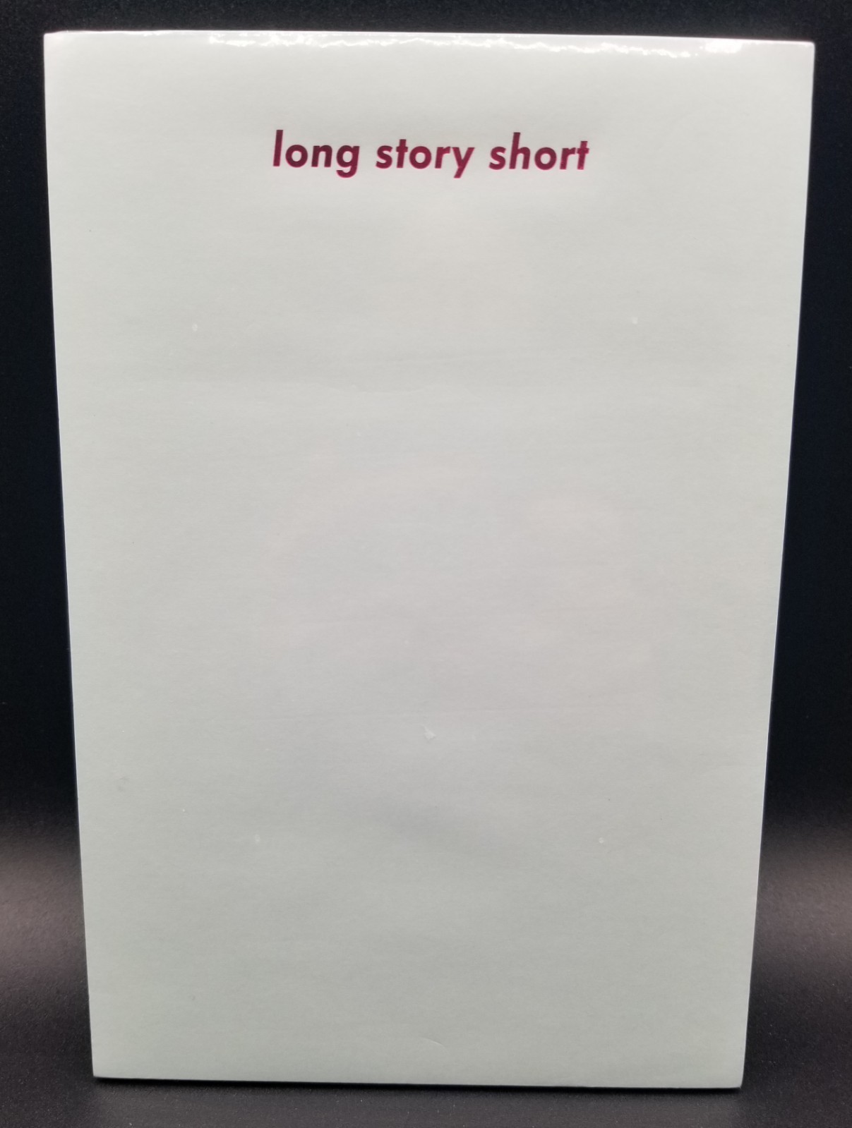 NEW Kate Spade New York "Long Story Short" Baby Blue Notepad 75 Sheets