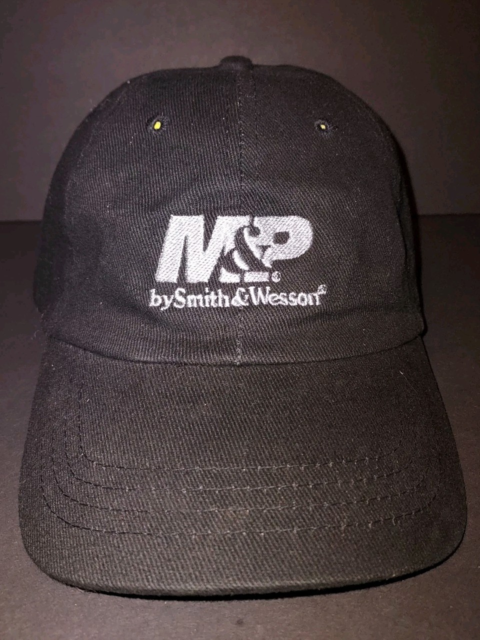 Smith & Wesson M&P Tactical Black Baseball Cap – Adjustable Hat 2ab