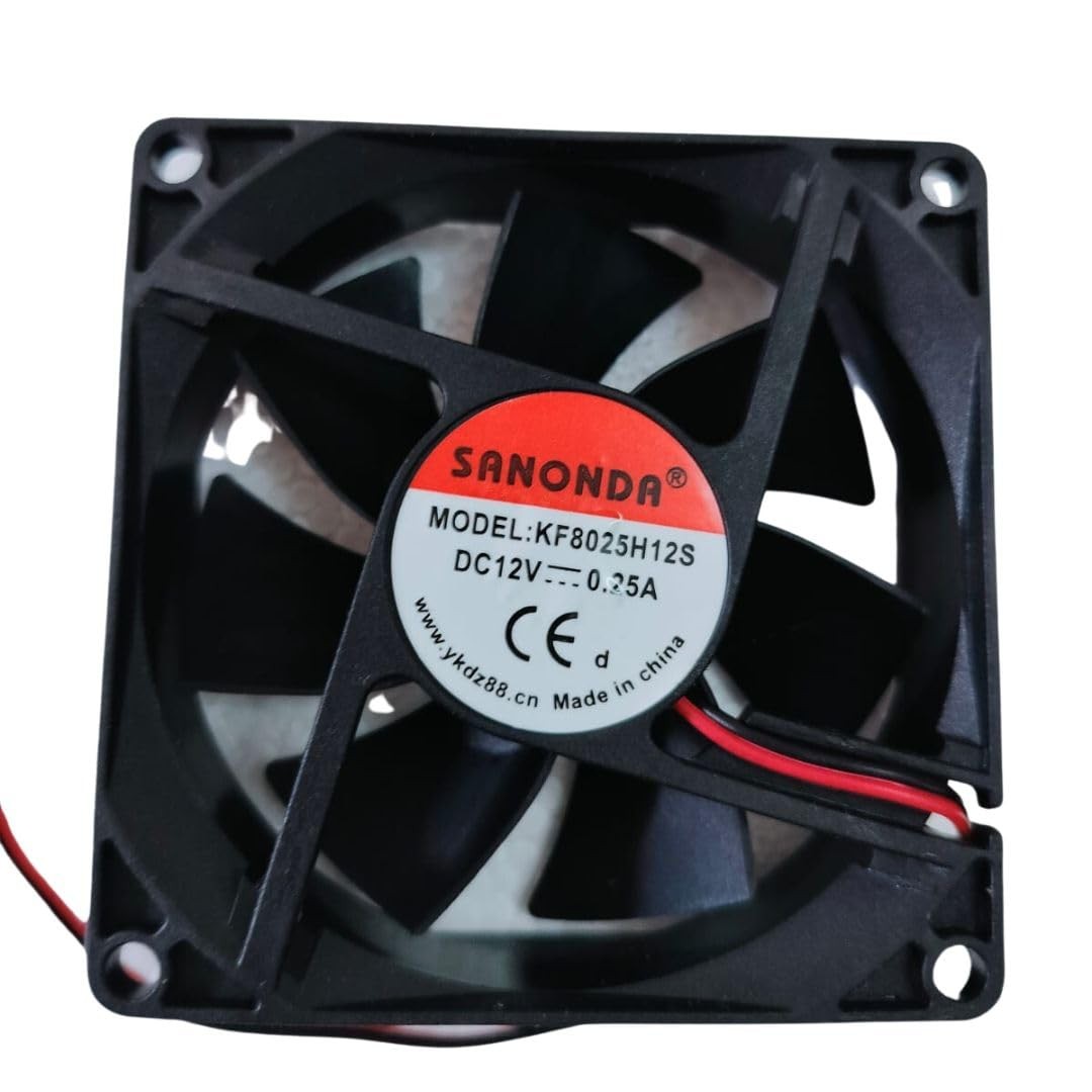 Coolling Fan 12V 80mmx80mmx25mm