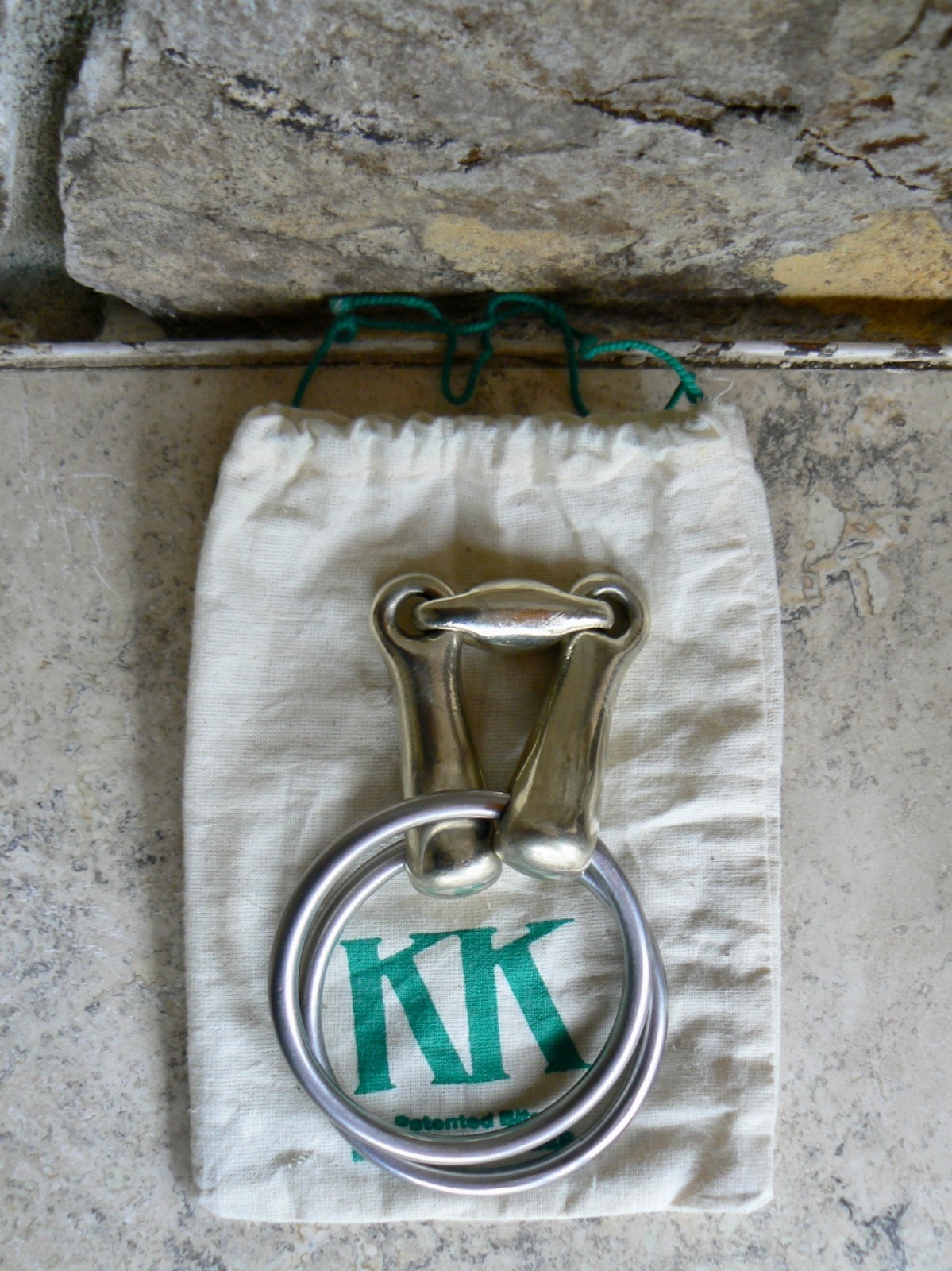 Herm Sprenger KK Bit Thick Mouthpiece 5.5" Loose Ring Double Joint