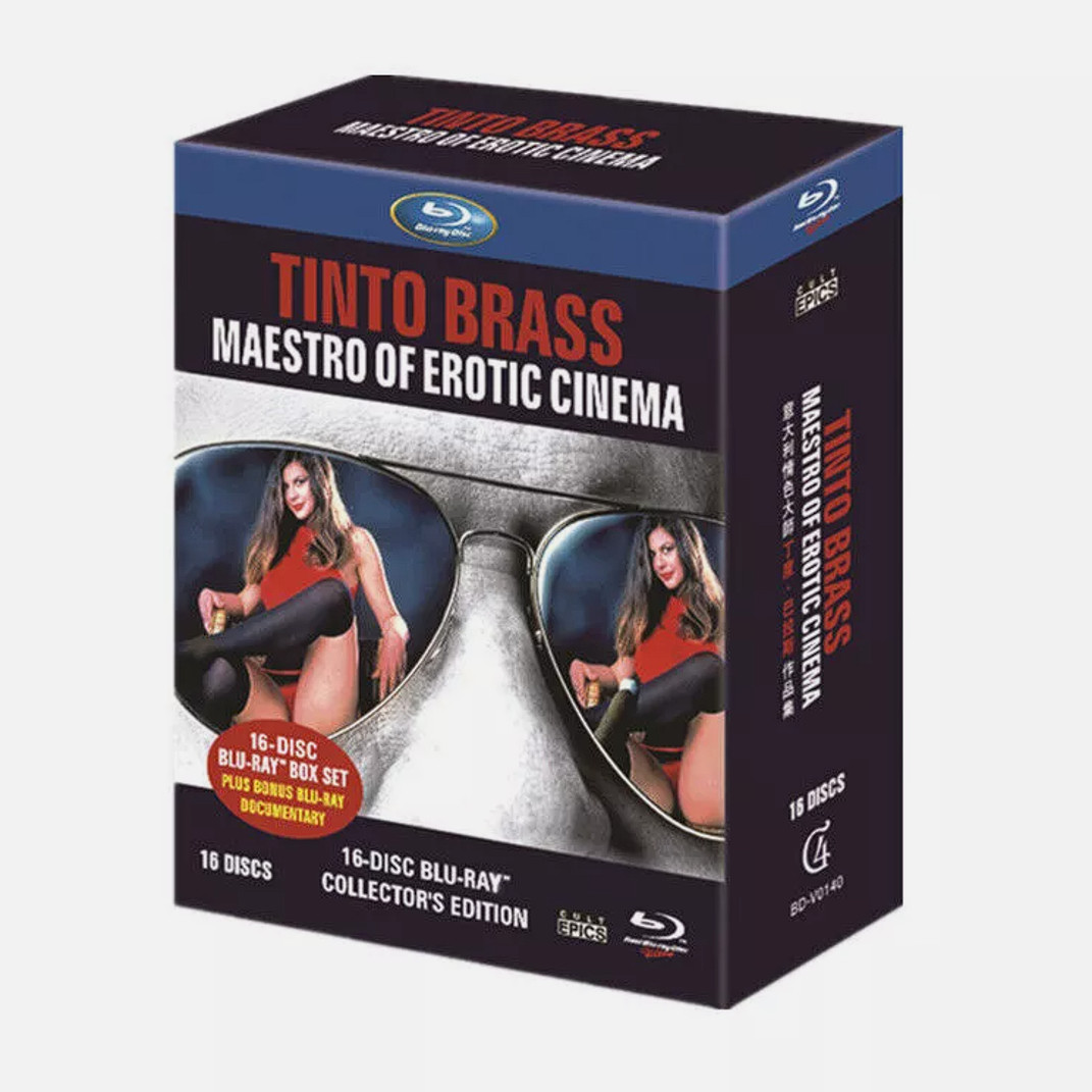 Tinto Brass BD 16 Movies Collection Film All Region New Box Set Sealed