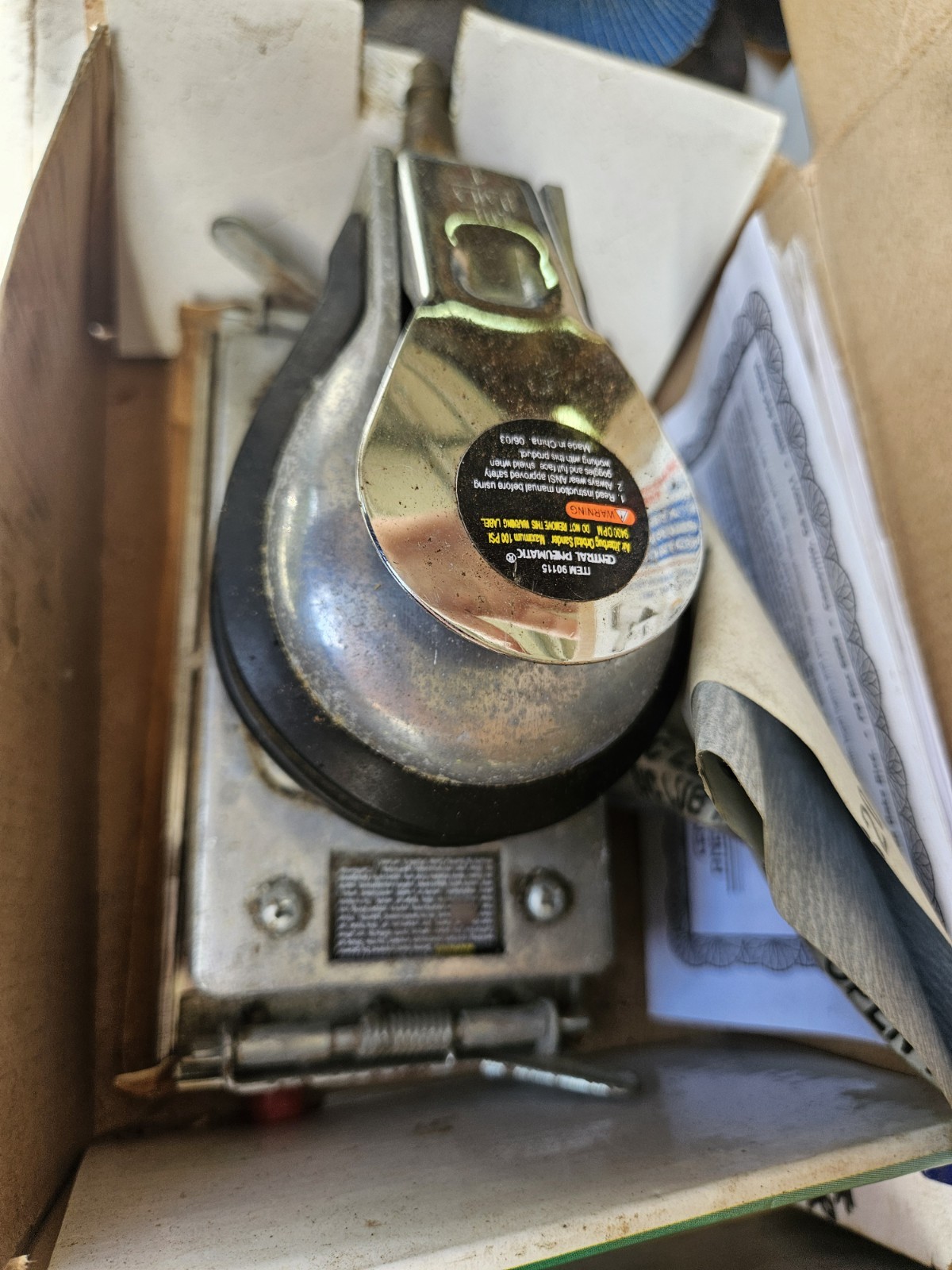 Orbital Sander