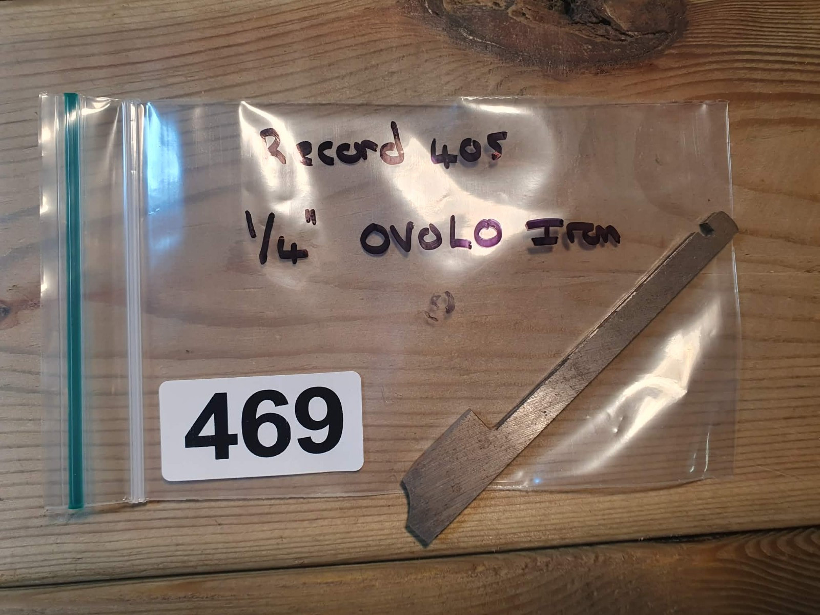 Vintage Record 405 Plane - 1/4" Ovolo Cutter Old Woodworking Hand Tools