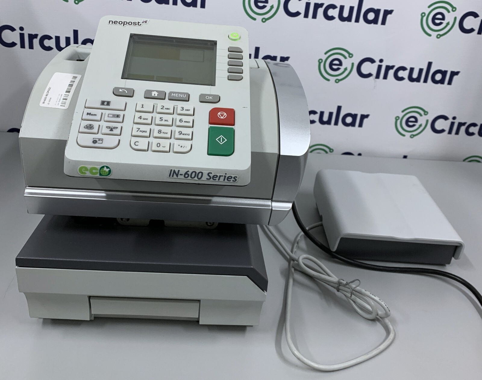 Neopost in-600 Series Mailing Machine with Low Range Scale
