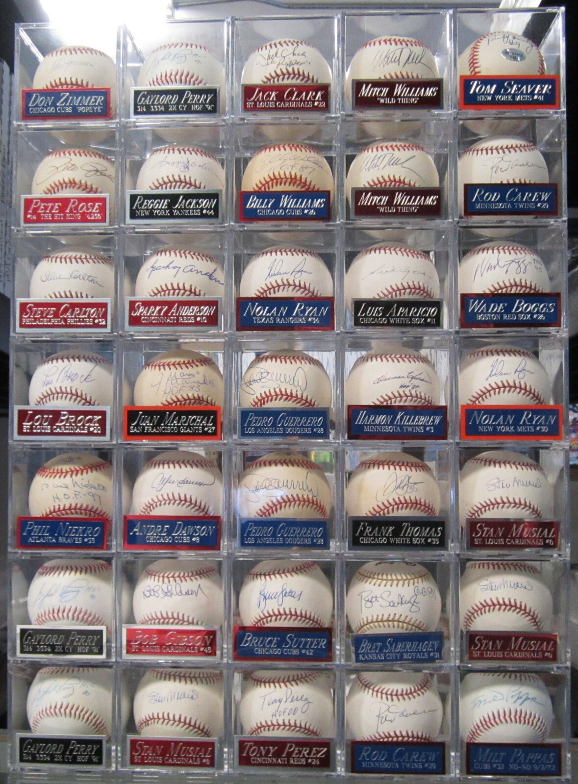 KONNOR GRIFFIN PITTSBURGH PIRATES NAMEPLATE AUTOGRAPH Signed Baseball CUBE CASE