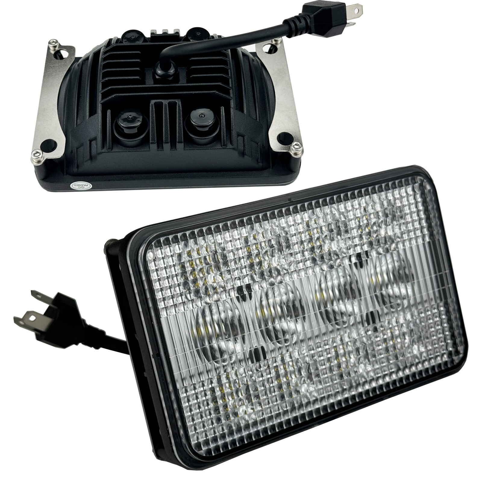Hi/Lo Beam LED Headlights for John Deere Tractor 7610, 7700, 7710, 7800, 7810,