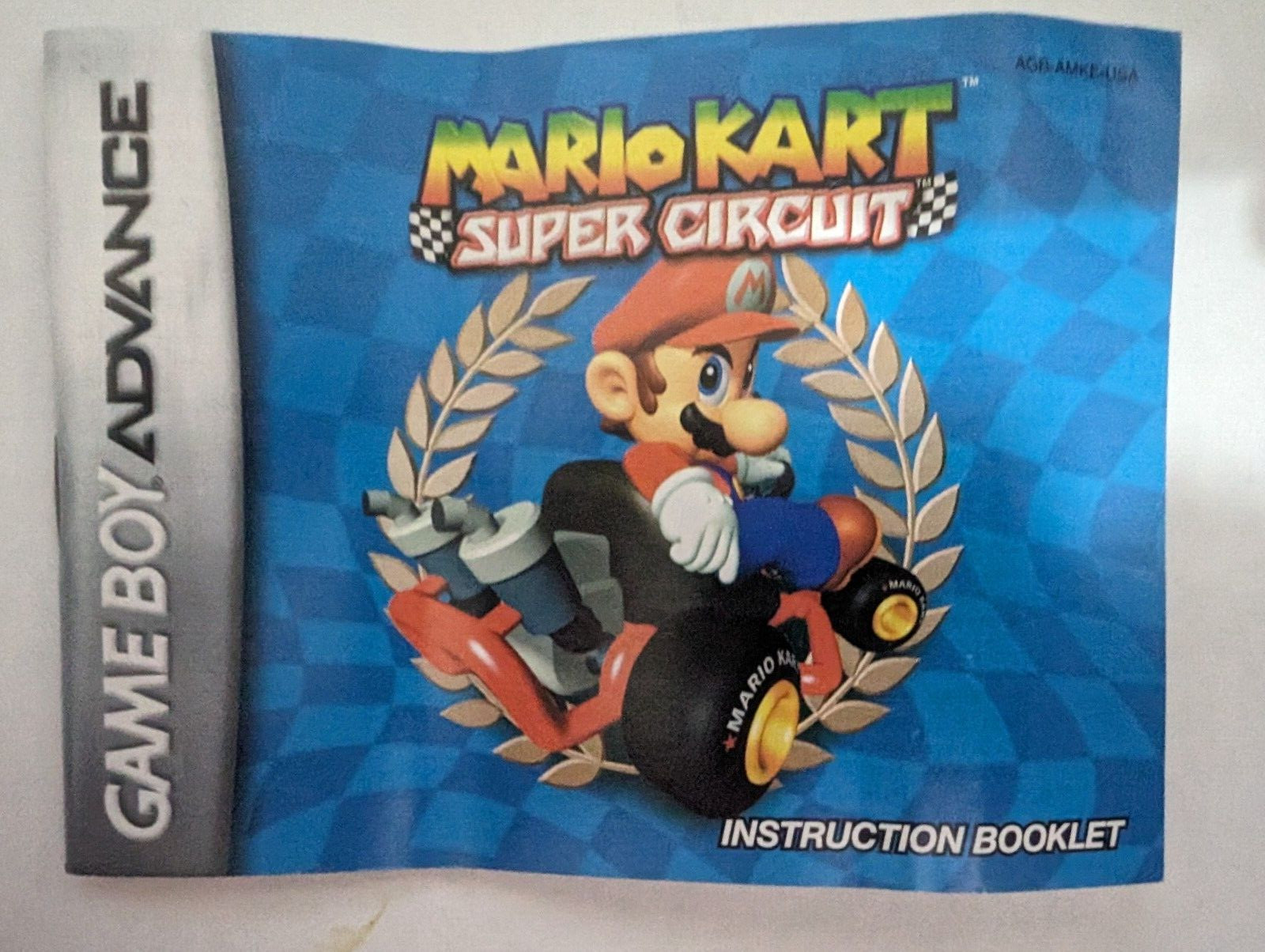 Manual Only - Nintendo Game Advance Mario Kart Super Circuit