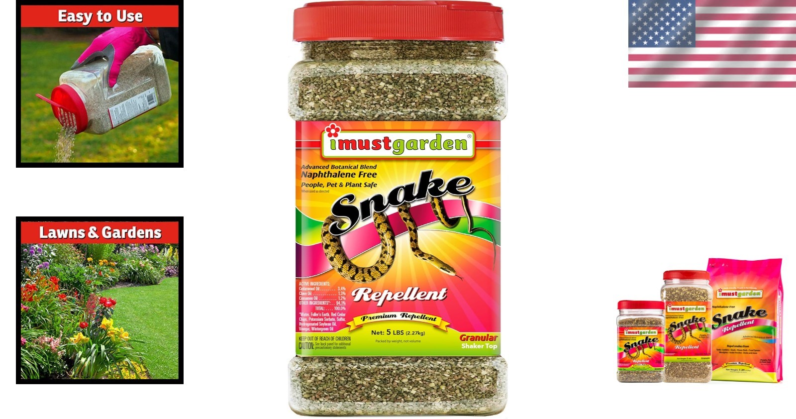 All-Natural Snake Repellent - Powerful Protection