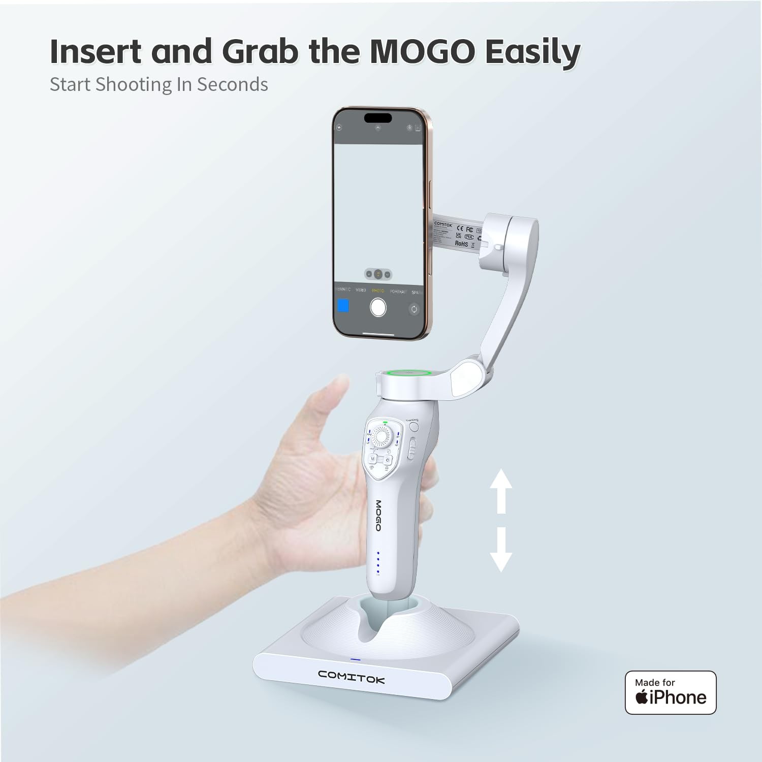 Gimbal Stabilizer Dock for MOGO Charging Dock with Stand | Multi-Functional D...