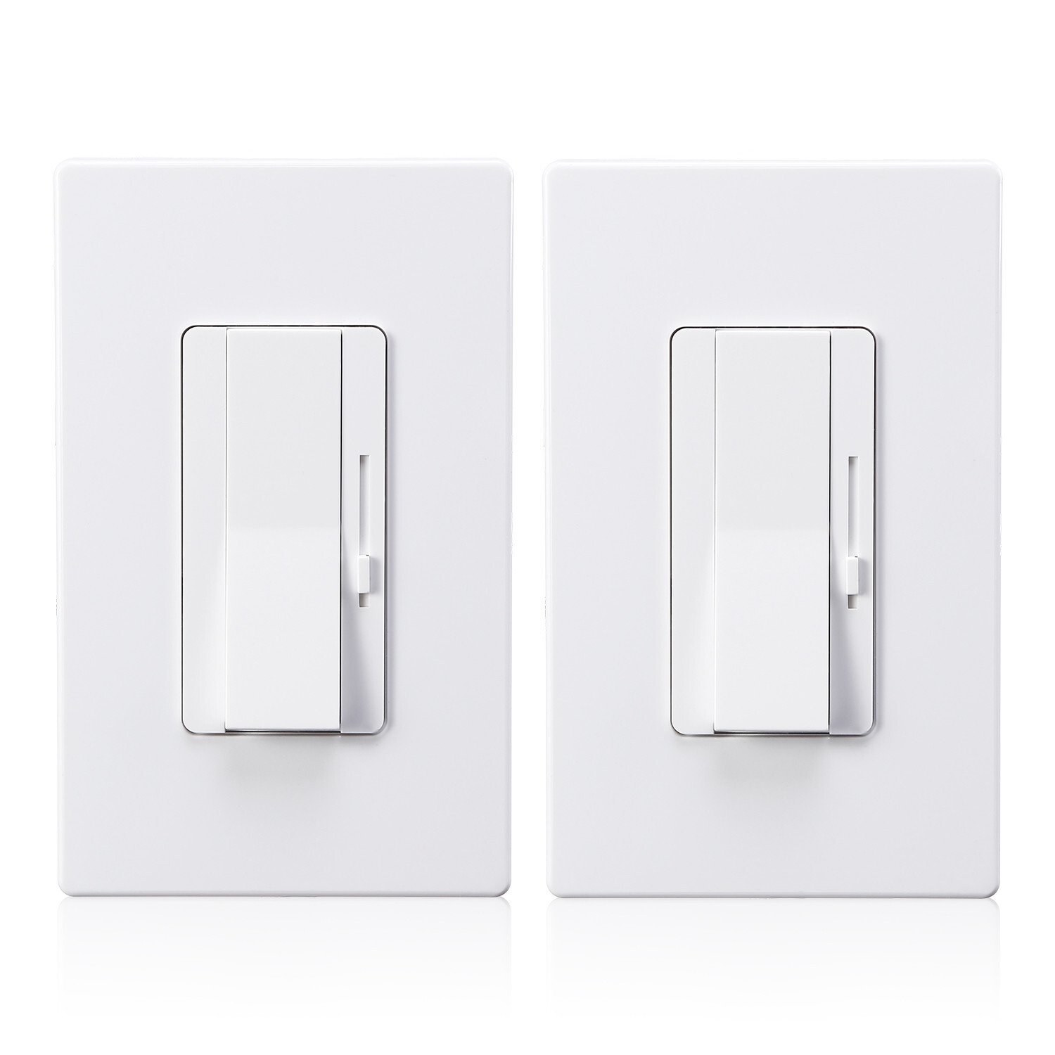2-Pack Dimmer Switch for Led Lights, 0-10V Dimmable LED Panel Lights