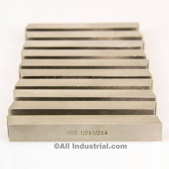 1/2" X 1/2" X 4" HSS TOOL BIT SQUARE LATHE FLY CUTTER MILL BLANK