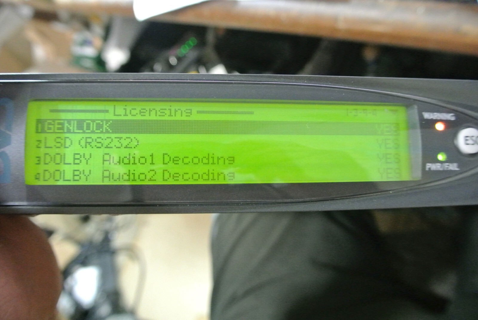 HARMONIC SCOPUS PROVIEW IRD-2981 DVB-S2 RECEIVER DECODER