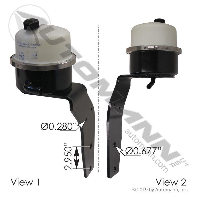 Peterbilt Power Steering Reservoir J861047001 (631-11006)