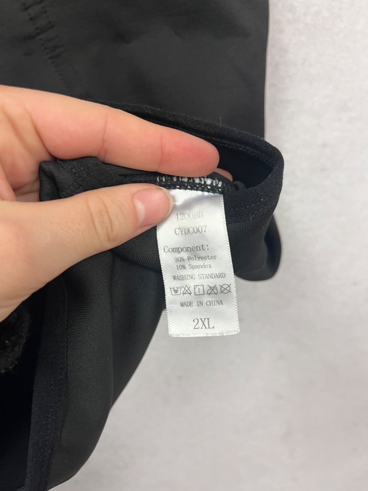 Gotoley Black Waist Trainer 2XL With Adjustable Straps #957A