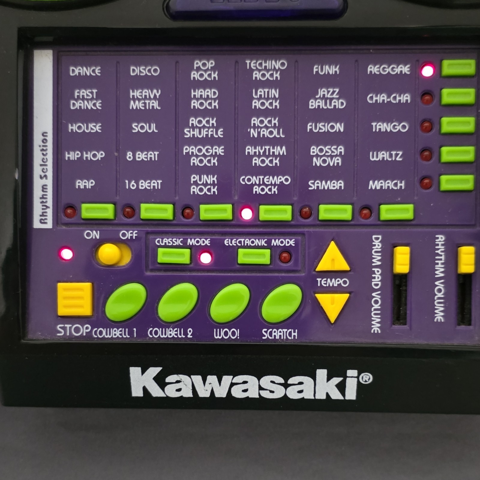 Kawasaki Mega Deluxe Electronic Drum Pad Programmable Effects 8 Pad 57771