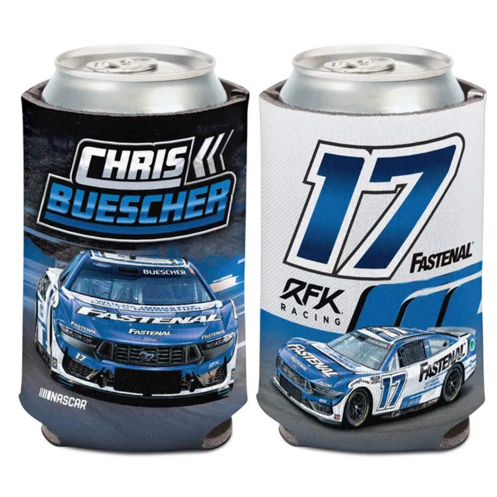 Chris Buescher Fastenal Can Cooler 12 oz.