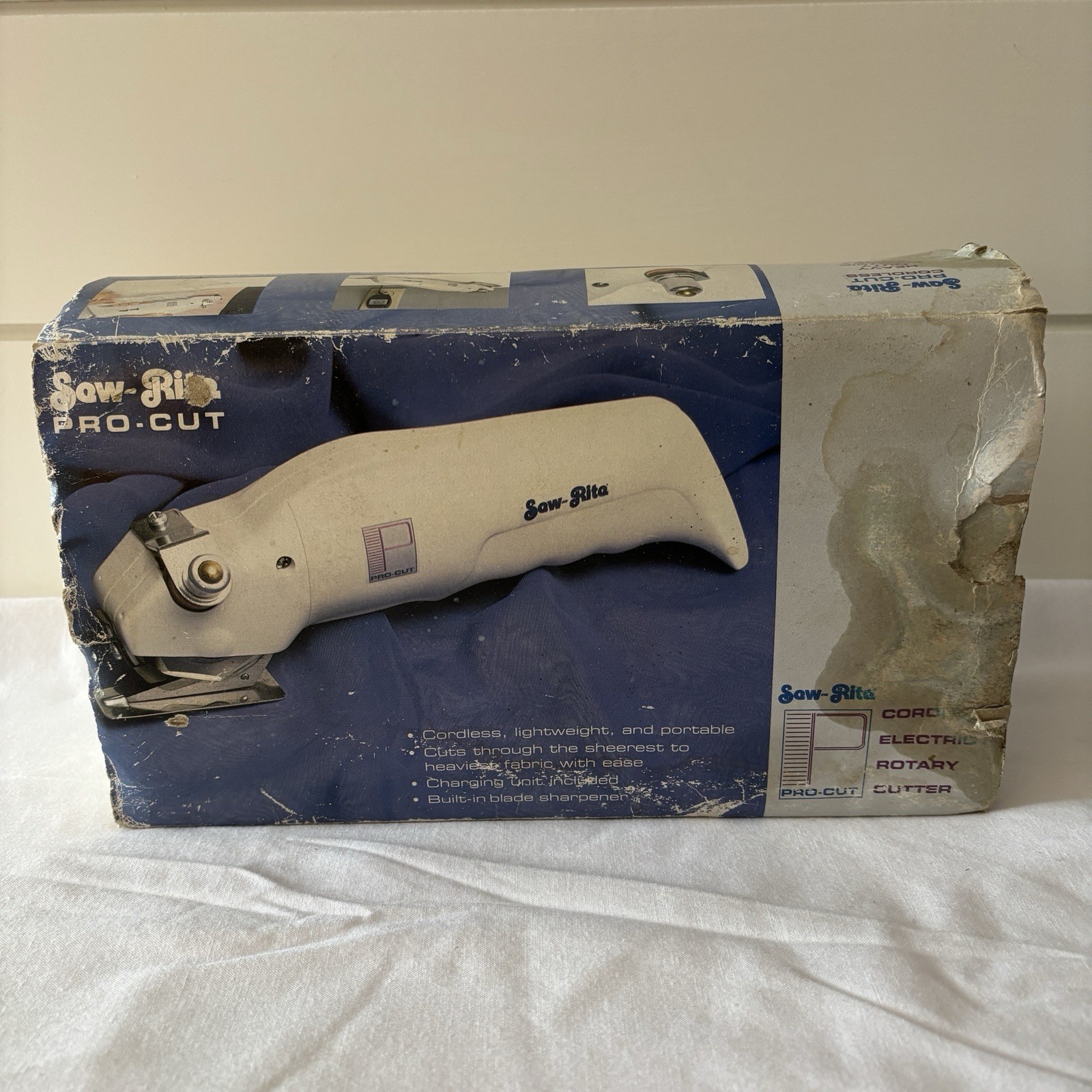 Saw-Rita Pro-Cut Cordless Electric Rotary Cutter with Box – For Parts / Repair