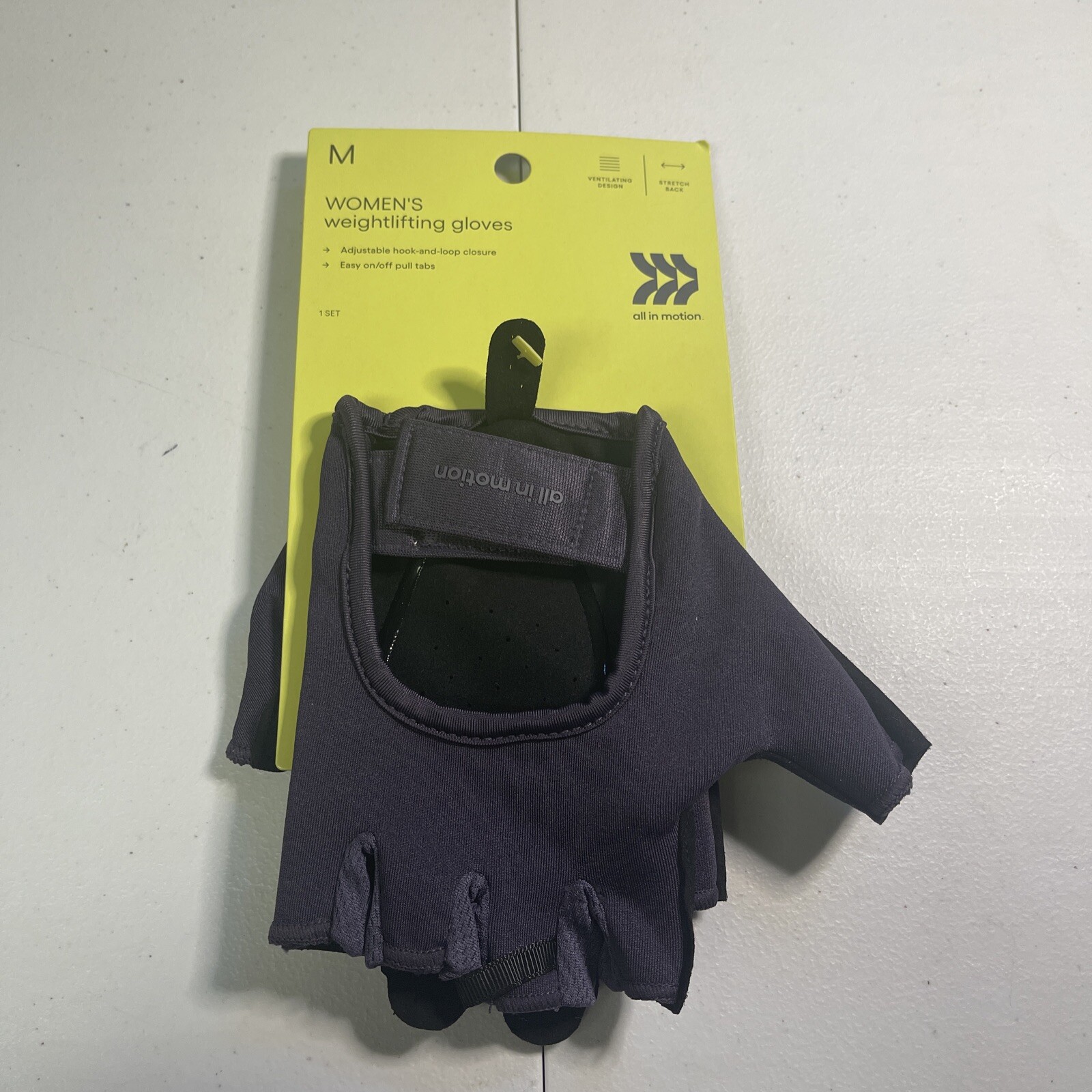 All in Motion- Women's Strength Training Gloves Purple, Medium