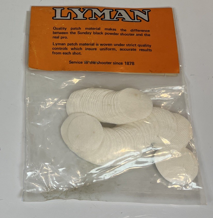 Lyman Round Ball Patching .40-.49 Cal. 100 Quantity .015 Thickness