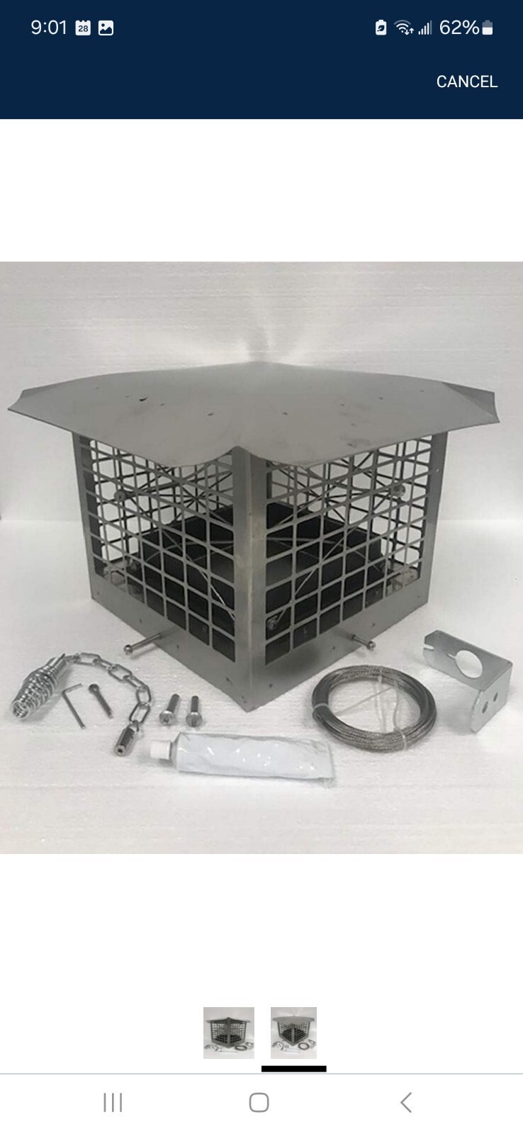 9×13 Damper Cap Combo