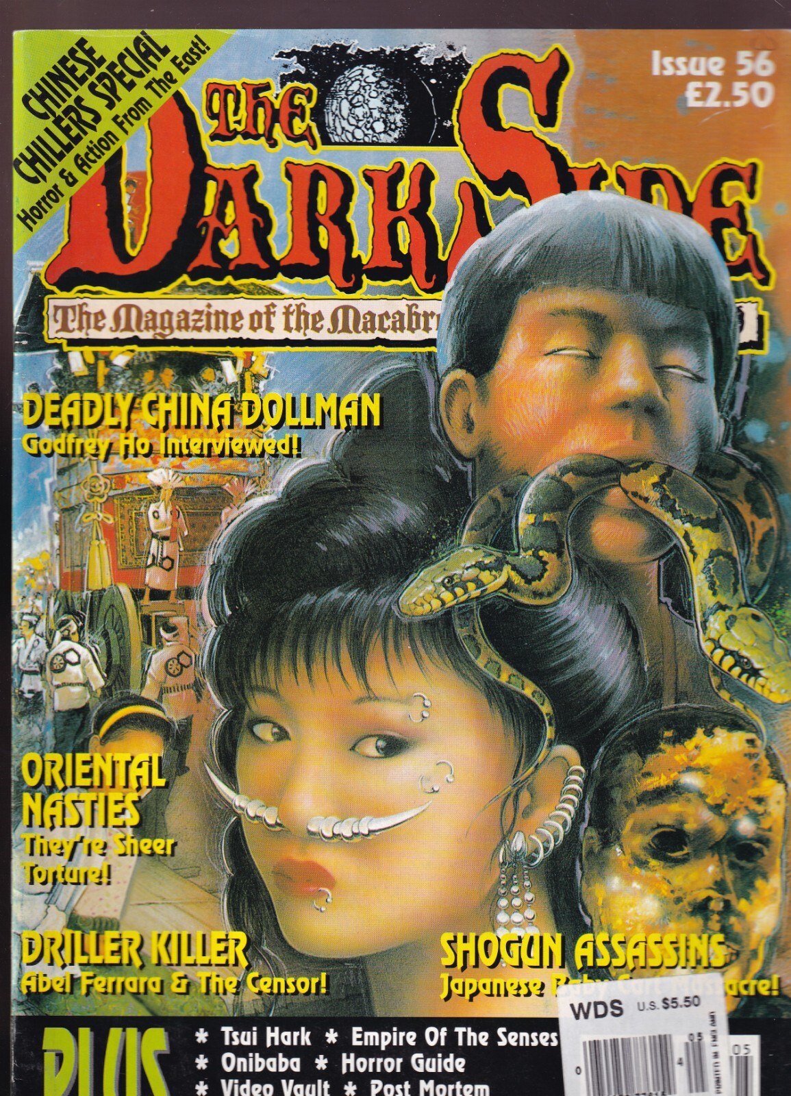 The  Dark Side Magazine 56 1996 Deadly China Dollman