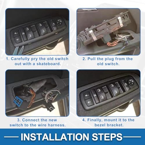 Power Window Switch for Infiniti QX56 25411ZT10A Window Control Switch for