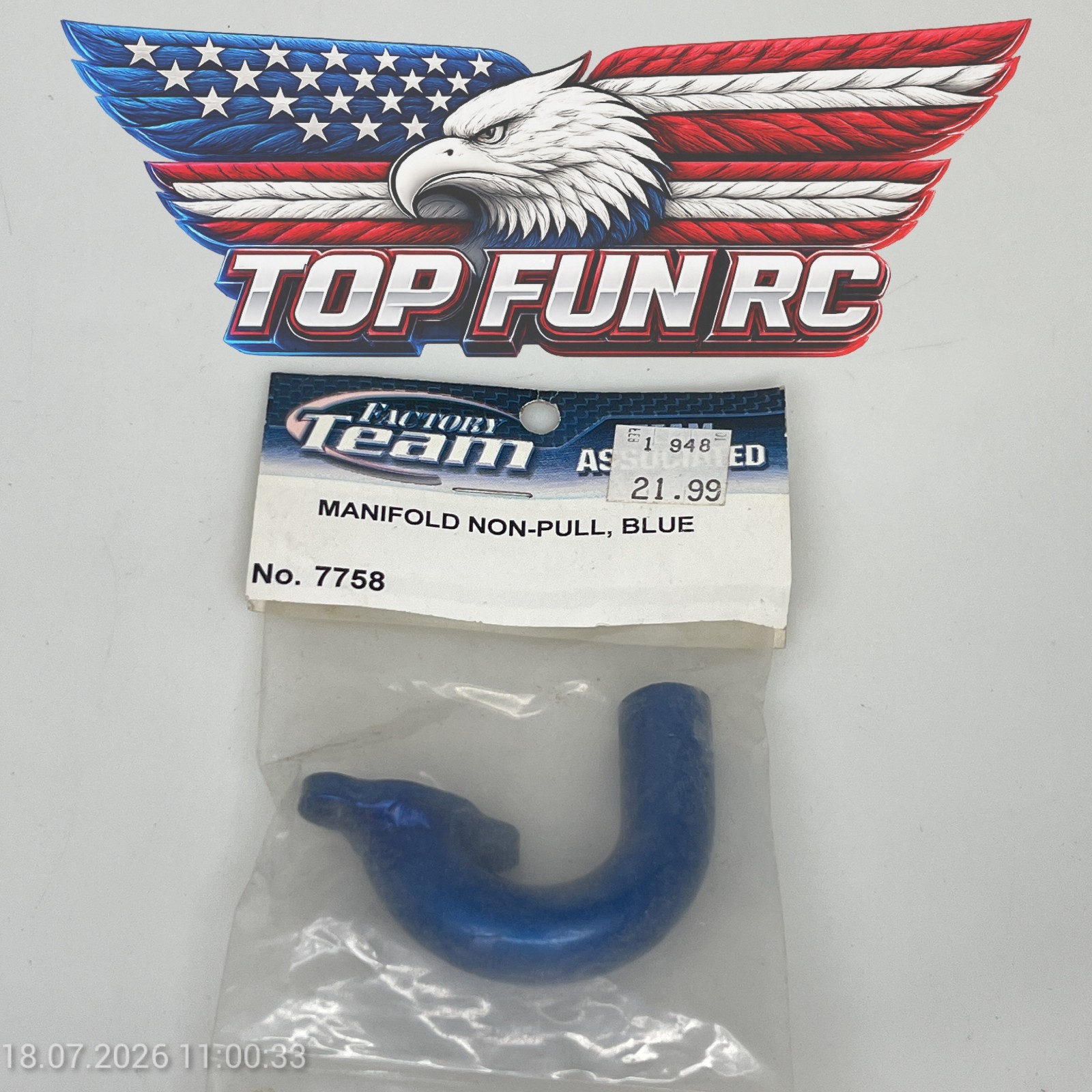 Team Associated Manifold Non-Pull, Blue